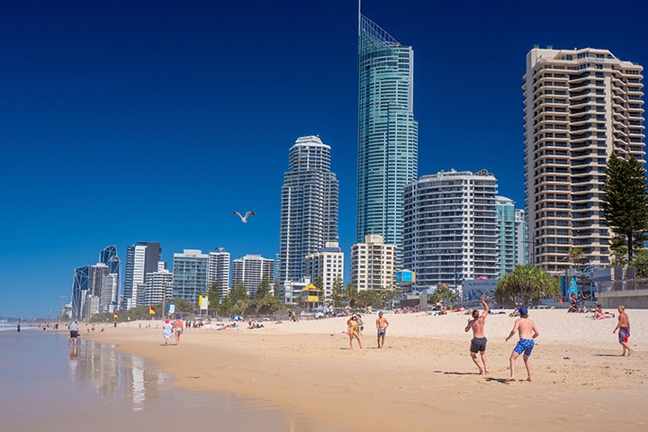Surfers paradise beach