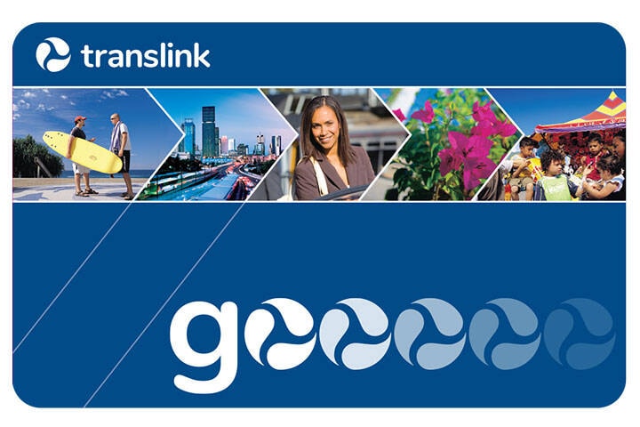 Translink Go Card, which can be used on Gold Coast trams, trains and buses
