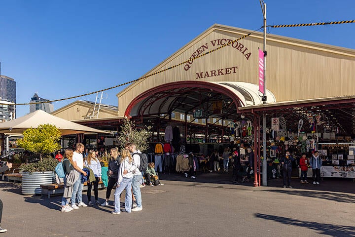 Queen Victoria Markets, in Melbourne