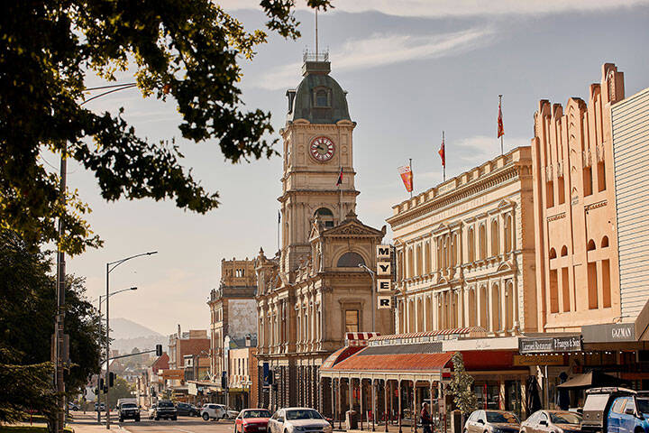 Sturt Street in Ballarat, VIC