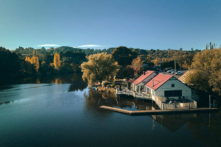 Lake Daylesford in the Daylesford an Macedon Ranges area