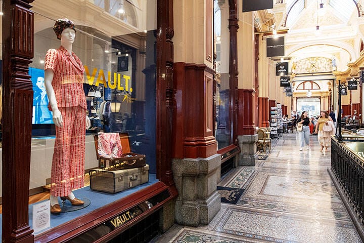 Vault - National Trus in Block arcade