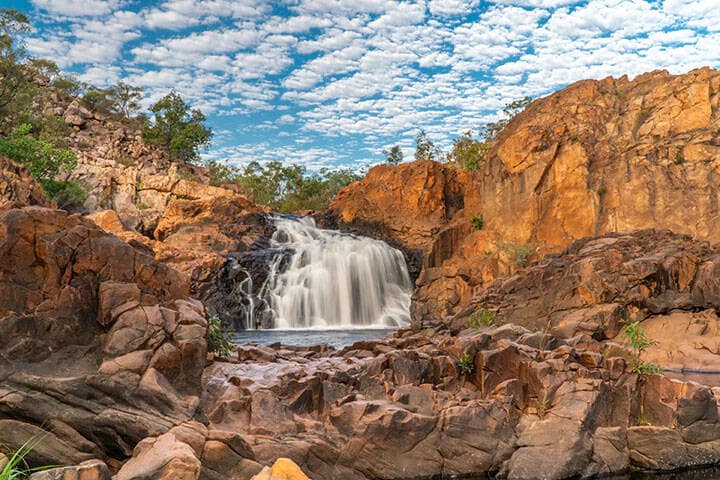 Leliyn, also known as Edith Falls, in Nitmiluk National Park, Northern Territory, Australia 
