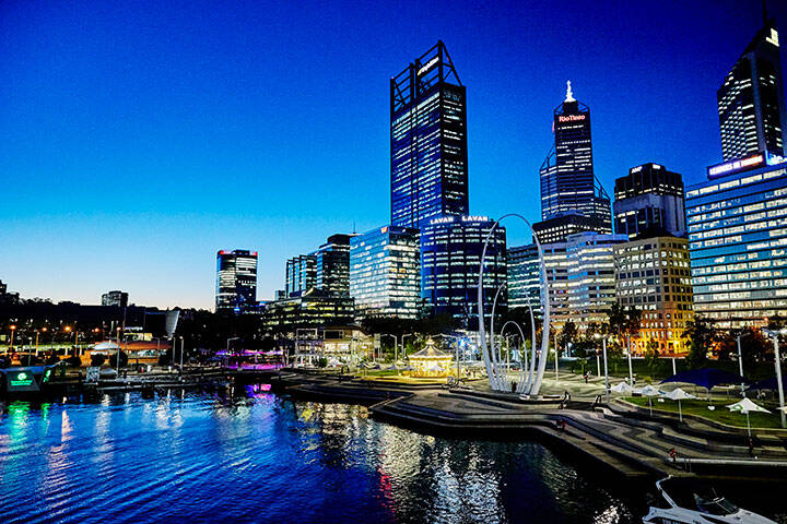 Elizabeth Quay, Perth