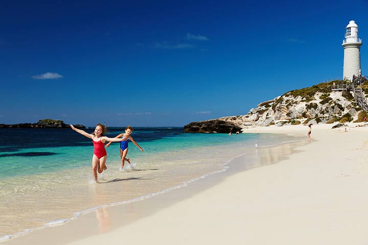 Pinky Beach, Rottnest Island.