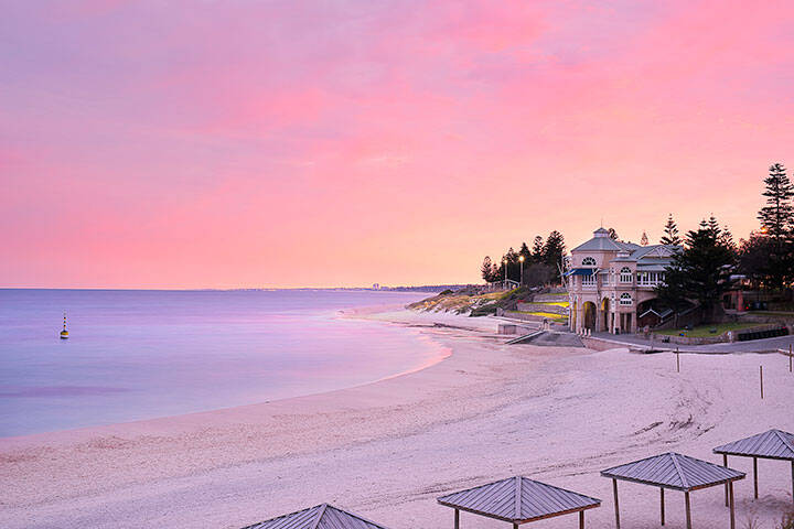 Sunset at Cottesloe Beach