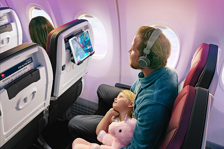 Virgin Australia inflight entertainment