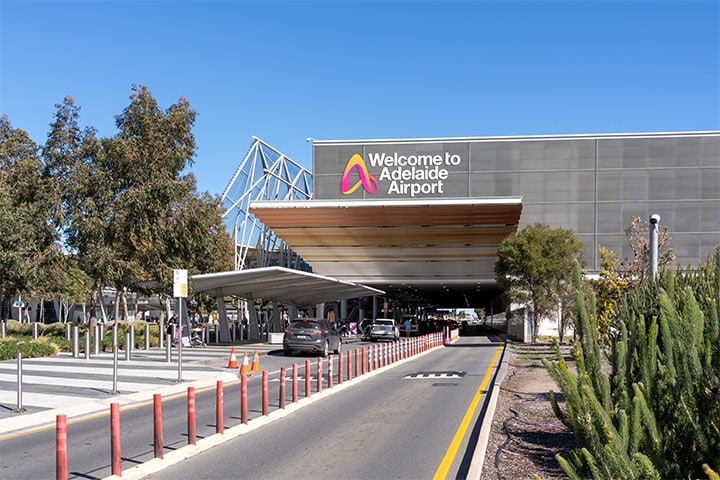 Arrival into Adelaide, the City of Churches