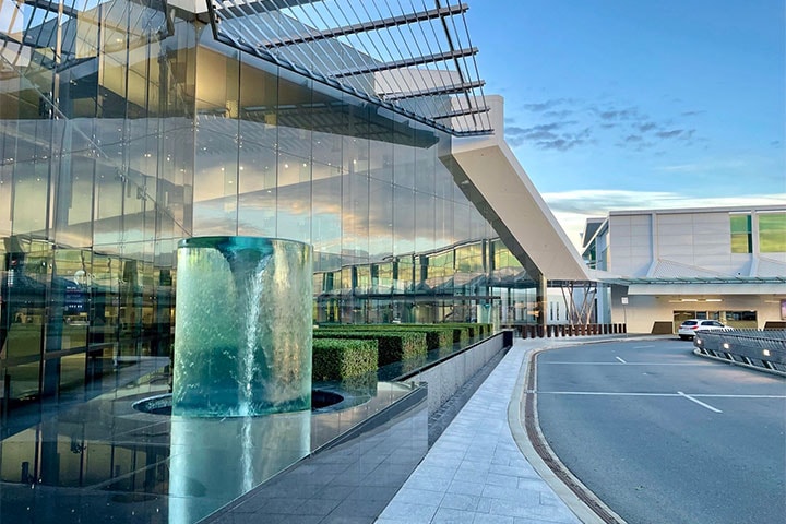 Arrival into Canberra.