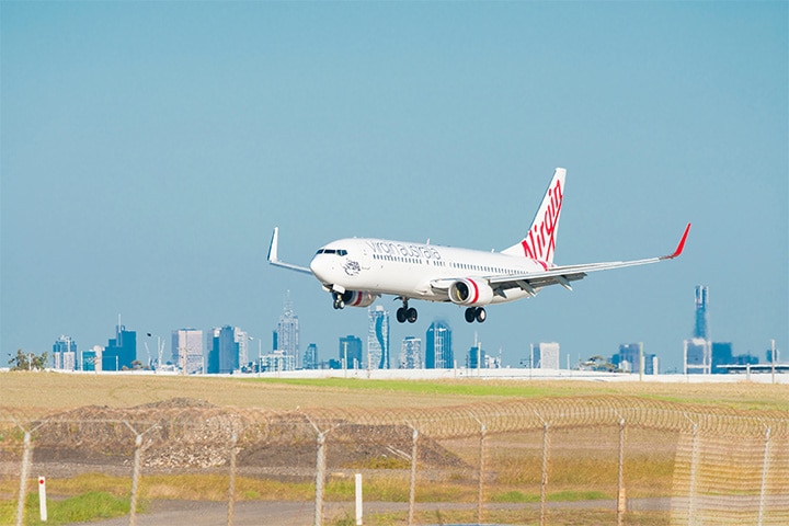 Departing Melbourne
