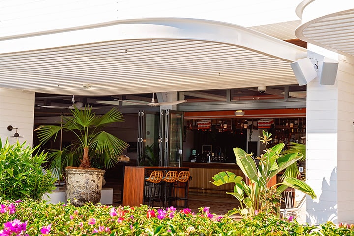 Al fresco dining in Townsville