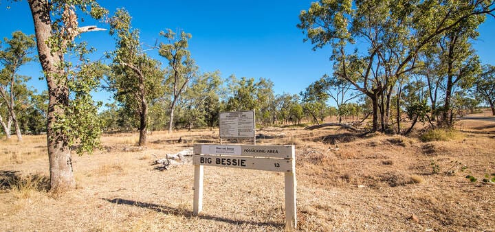 Sign for Big Bessie