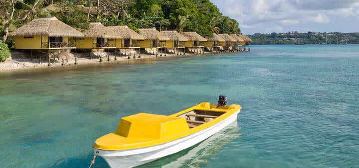 Boat on water