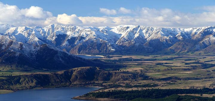 Snowy mountains