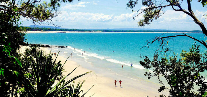 Noosa main beach