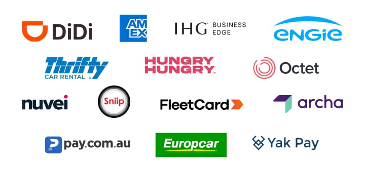 Virgin Australia Business Flyer partner logos