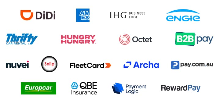 Virgin Australia Business Flyer partner logos
