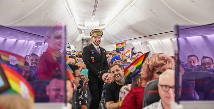 Virgin Australia takes off with 2024 Pride Flight
