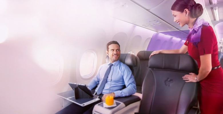 Virgin Australia announces Business Class on all Trans-Tasman and Pacific Island services