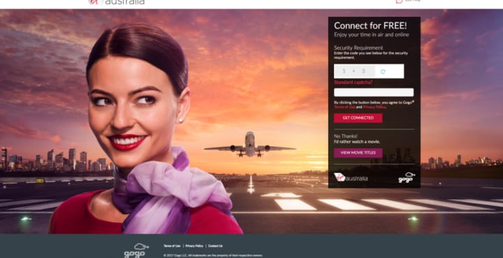 Virgin Australia turns on inflight wi-fi