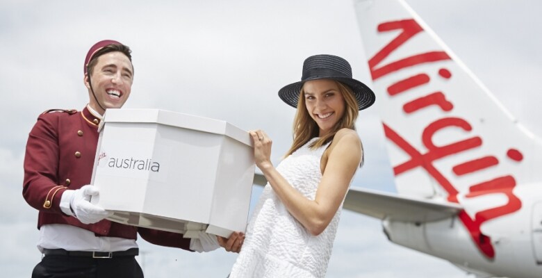 Virgin Australia gets racegoers off to a flying start with Hat Valet service