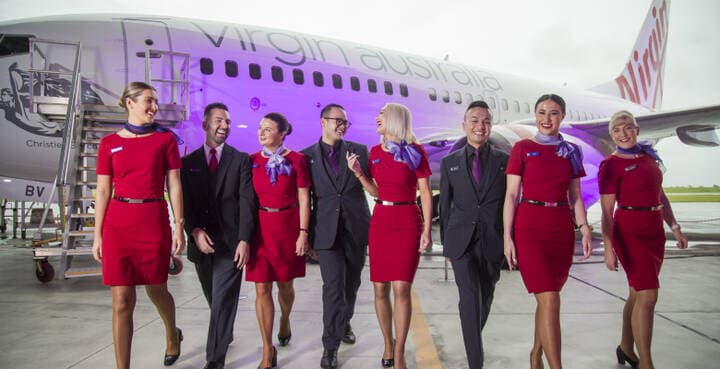 Virgin Australia wins Best Cabin Crew for the fifth time in a row, voted among the Top 10 airlines in the world