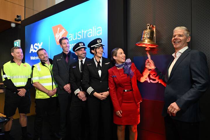 Virgin Australia aircrafts on tarmac 
