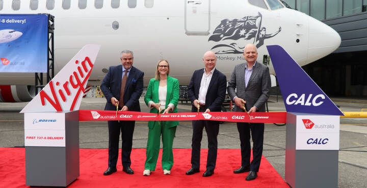 New era as Virgin Australia welcomes first Boeing 737-8