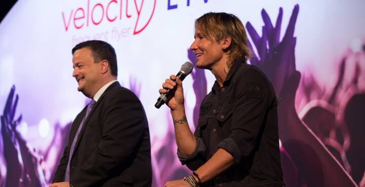 Velocity Frequent Flyer launches Velocity Live with Keith Urban